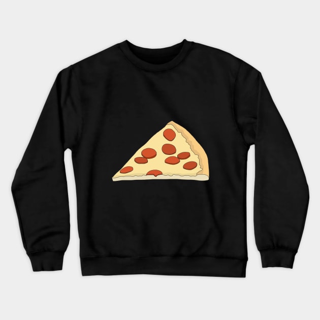 I Love To Eat Pizza Crewneck Sweatshirt by Chabadu